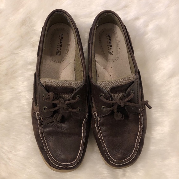 Sperry Shoes - Brown Leather Sperry Top-Sider Bluefish